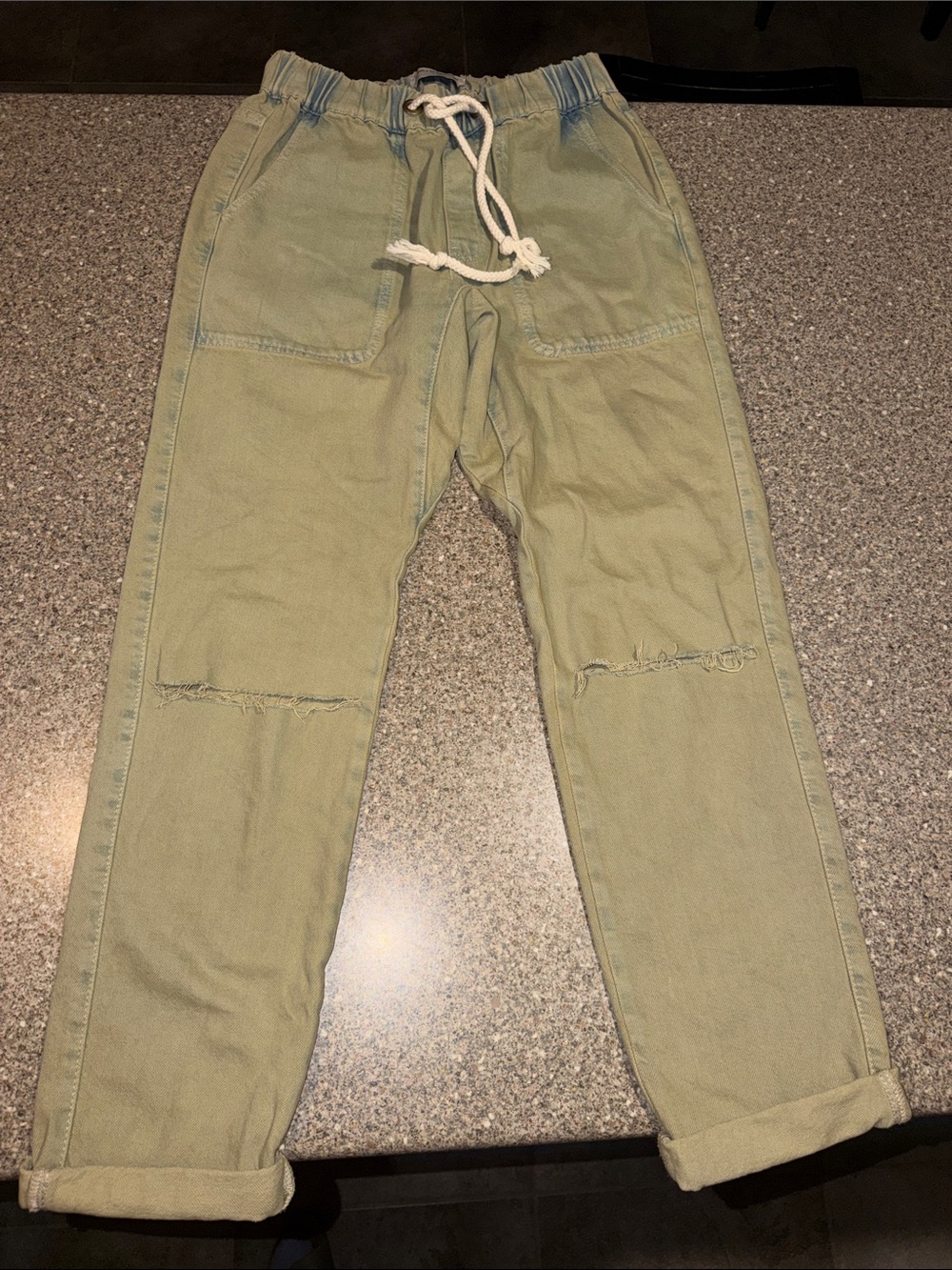 One teaspoon jogger pull on jeans